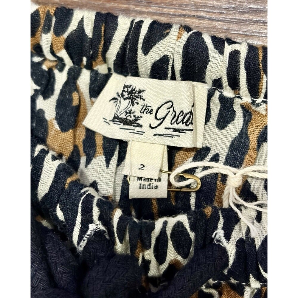 THE GREAT INC. Leopard “Reef Pant” Style# B029975L - Sz 2 (Med) - Ret. $185 - Picture 6 of 16